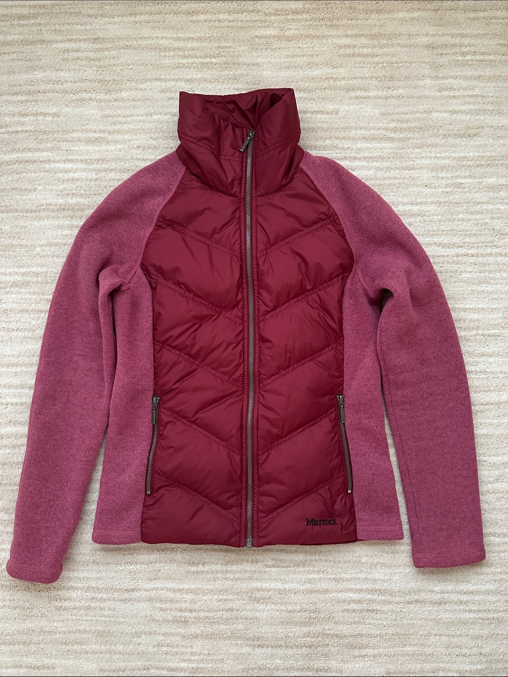 Marmot Thea | Ithaca Hybrid Jacket Dusty Rose Hybrid Down Insulated Medium